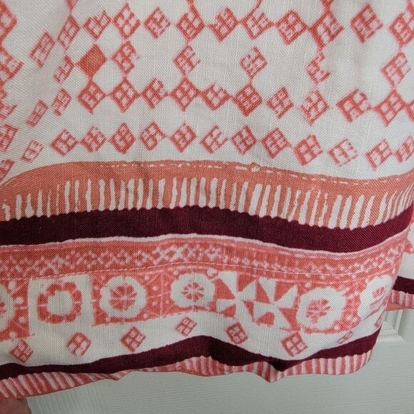 Ann Taylor LOFT linen blend mini skirt size 16 - Picture 4 of 7